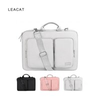 Túi đeo vai LEACAT đựng laptop 13.3 14 15.6 16 inch chống sốc nữ tính thích hợp cho Macbook Xiaomi Air Pro HP 13 15
