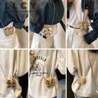 Túi đeo vai LLCY, Túi tiệc tối hợp thời trang hình con bướm, Ví đựng tiền xu ngọt ngào dành cho nữ