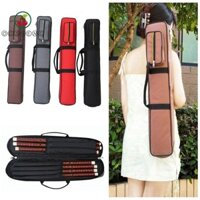 Túi đeo vai lưu trữ sáo tre ERZAP, Túi đựng sáo tre bảo vệ bằng vải Canvas, Hộp đựng sáo dày dung tích lớn chống thấm nước thời trang Nhạc cụ