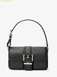 Túi Đeo Vai Michael Kors Colby Medium Leather Shoulder Bag 30T5TBAL2L Màu Đen