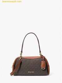 Túi Đeo Vai Michael Kors Cecily Small Signature Logo Shoulder Bag 35F5G8CL1B Nâu Logo