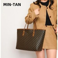 Túi đeo vai MIN-TAN, Túi xách công suất lớn PU, Túi đi lại thông thường