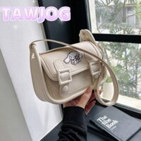 Túi đeo vai Mini TAWJOG, Túi xách nữ nhỏ đơn giản hoạt hình, Túi xách da PU dễ thương dành cho nữ