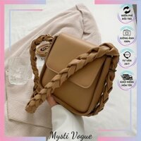 Túi đeo vai 💖Mysti Vogue💖 Túi Xách Kẹp Nách Đeo Chéo Nữ Da Mềm Quai Tết Đẹp Phong Cách Hàn Quốc -M080