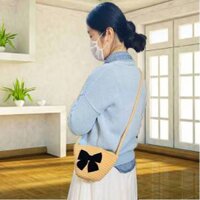 Túi đeo vai nhỏ phù hợp với phụ kiện thắt nơ thời trang nữ Túi đeo chéo