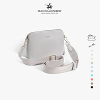 Túi đeo vai nữ David Jones Paris Pu Lather Túi đeo chéo nữ Dây chuyền Túi vuông nhỏ 2025