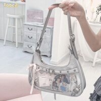 Túi đeo vai nữ TOBE2, Huy hiệu cửa sổ trong suốt Bưu thiếp trưng bày Túi Lolita Ita, Túi xách nữ dễ thương phong cách Nhật Bản Kawaii Y2k