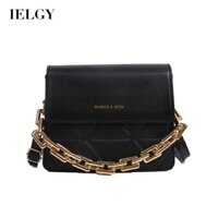 Túi đeo vai rộng dây chuyền hình thoi phù hợp cho nữ IELGY