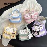 Túi đeo vai trẻ em BLACKON, Túi xách trẻ em Sanrio Kawaii, Túi đeo chéo hoạt hình Kulomi sáng tạo