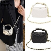 Túi đeo vai, Túi đeo chéo dây chuyền nước hoa, Ví da PU thời trang Mini dành cho nữ