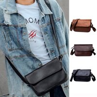 Túi đeo vai, Túi xách nam, Túi da PU cổ điển dành cho trường học và công sở