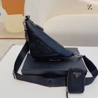 Túi Đeo Vai / Xách Tay / Xách Tay / Đeo Chéo mini Có Khóa Kéo Phong Cách Thể Thao Thời Trang Thường Ngày Prada Cho Nữ