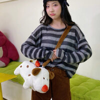 Túi đeo vai,đeo chéo hình chó đốm siêu  dễ thương