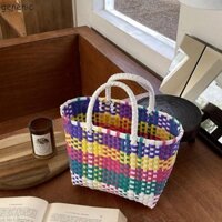 Túi đi biển dệt GENENIC Mùa hè ngoài trời mới