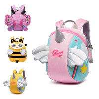Túi đi học hoạt hình mẫu giáo trẻ em 1-3 tuổi bé trai bé gái đeo vai ba lô chống thất lạc