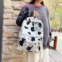 Túi đi học MEGOCE, Ba lô sức chứa lớn Hello Kitty, Túi sách siêu nhẹ Kawaii dành cho học sinh hàng ngày