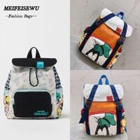 Túi đi học MELIFEISEWU, Ba lô chuột dung tích lớn, Quà tặng họa tiết vịt Donald Túi đeo chéo nhẹ dành cho học sinh