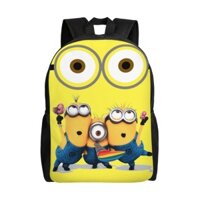 Túi đi học Minion Ba lô hoạt hình Túi bé trai thời trang Túi học sinh Ba lô du lịch