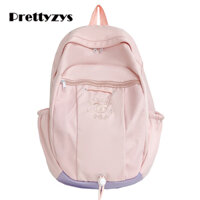 Túi đi học Prettyzys 2024 Hàn Quốc Dung tích lớn 15,6 inch dành cho nữ cặp sách nữ BTS