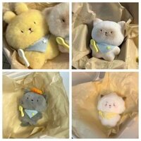 Túi Đi Học Sang Trọng, Cơm Khô, Búp Bê, Bạn Gái, Móc Khóa Dễ Thương, Thỏ, Cơm Khô, Quà Tặng, Mặt Dây Chuyền, Mèo Con