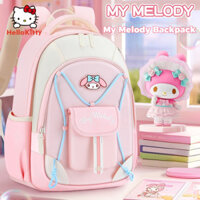 Túi đi học Sanrio Melody mới 2025, Ba lô dung tích lớn cấp 3 đến 6 cho học sinh tiểu học, Ba lô giảm gánh nặng cho bé gái, Quà tặng sinh nhật