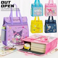 Túi đi học Tote, Túi hướng dẫn bằng vải hai lớp, Đồ dùng học tập chất lượng cao Dây kéo sức chứa lớn Túi lưu trữ nghệ thuật Văn phòng trường học