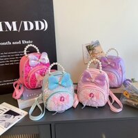 Túi đi học trẻ em đính sequin mẫu mới Ba lô trẻ em công chúa dễ thương cho nữ mẫu giáo túi trẻ em thời trang công chúa dễ phối 25.1.11 RBHQ