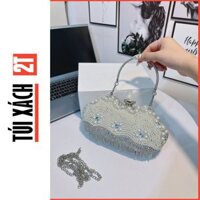 Túi Đi Tiệc Đính Đá Bling Bling Lấp Lánh , Túi Tặng Mẹ , Túi Bà Sui cao cấp hàng Quảng Châu TÚI XÁCH 2T