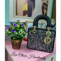 Túi Dior đính đá