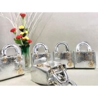 Túi Dior vân rắn