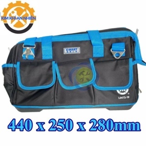 Túi đồ nghề đáy nhựa C-Mart L0472-19