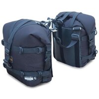 Túi đôi gác yên xe chống nước Madfox Roadster mini A.S 2019 Black