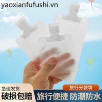 Túi Đóng Gói Du Lịch Di Động Dùng Một Lần Dầu Gội Lotion Mỹ Phẩm Sữa Tắm Rửa Chăm Sóc Đồ Vệ Sinh Đóng Gói Chai