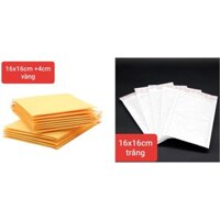 Túi đóng gói hàng hóa size 16x16 túi bóng khí chống sốc đóng gói hàng hóa an toàn