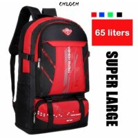 Túi Du Lịch CHLOCH, Ba Lô Vải Dung Tích Lớn, In Chất Lượng Cao Cấp 65L Túi Leo Núi Nhiều Màu Học Sinh