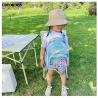 Túi du lịch COFORDOS, Ba lô trẻ em bằng da PU Frozen Elsa, Ba lô đông lạnh công chúa Anna siêu nhẹ thời trang