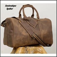 TÚI DU LỊCH DA BÒ SÁP CAO CẤP 011250