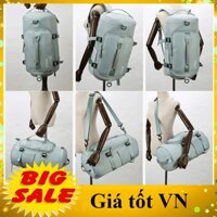 Túi du lịch dạng balo cao cấp chất liệu vải dù chống thấm có ngăn đựng giày dây đeo chắc chắn, túi đi chơi leo núi cao c