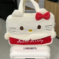 Túi du lịch sang trọng Hello Kitty dễ thương với bộ đồ vali cùng phong cách