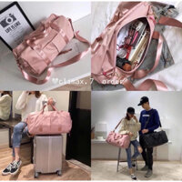 Túi du lịch, túi đựng đồ đa năng đen hồng chống thấm nước cao cấp