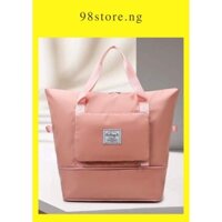 Túi du lịch xách tay cỡ lớn, 2 tầng gấp gọn, có cài vali