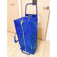 Túi dứa bạt đựng đồ có khóa Frakta IKEA 76L
