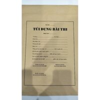 Túi đựng bài thi kích thước 31*42.5cm (100 cái)