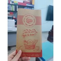 Túi đựng bánh mì pate - 1000 túi 12x23cm - Dùng cho bánh mì nướng máy kẹp nóng