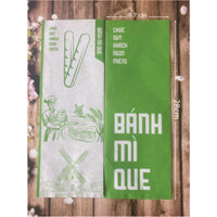 Túi đựng bánh mì que mẫu mới 2023 - 1000 túi bánh mì que 9.7x28 -  Thỏa sức thưởng thức món ngon