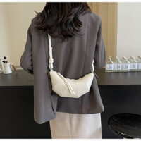 Túi đựng bánh sừng bò mùa hè phong cách mới dành cho nữ cao cấp, túi đeo chéo đơn giản giản dị hàng