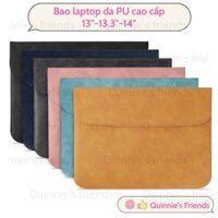 Túi đựng bảo vệ laptop 13 - 13.3 inch Da PU cao cấp họa tiết đủ màu chống nước chống sốc Bao laptop Bao da laptop