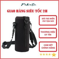 Túi Đựng Bình Nước Giữ Nhiệt Chống Va Đập Nhiều Cỡ PaKaSa - Hàng Chính Hãng  Giao màu , họa tiết ngẫu nhiên - 1000ml