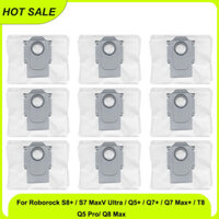 Túi đựng bụi cho Roborock S8 + / S7 MaxV Ultra / Q5 + / Q7 + / Q7 Max + / T8 / Q5 Pro / Q8 Max Phụ tùng thay thế máy hút bụi