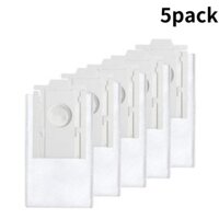 Túi đựng bụi máy hút bụi 5 gói VCA-RDB95B, tương thích với tất cả các mẫu máy bay phản lực Samsung Bespoke, Túi đựng rác